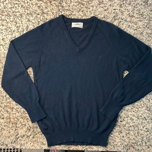 Christian Dior 100% Orlon Acrylic Navy Men’s Sweater Small